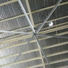 Endüstriyel Atölye için 11ft 1000mm Tavan Fanı / 3.4m 6 Blade Tavan Fanı