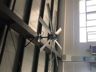 Metal Bıçaklı AIPUKEJI Fırçasız Tavan Fanı 3.8m / 13 ft Büyük Boy Gümüş Renk