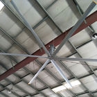 HVLS Endüstriyel Soğutma Invertör Tavan Fanı, 22 FT 6.6m Büyük Göt Büyük Tavan Fanı