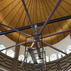 Profesyonel Basit Tavan Fanı, 24 ft 7.3m Büyük Göt Ahır Tavan Vantilatörleri