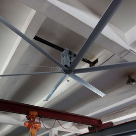 26ft 8m HVLS Büyük Çaplı Tavan Vantilatörleri, Elektrikli Büyük Depo Tavan Fanları
