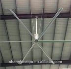Büyük Çaplı 12 FT Tavan Fanı, Depolar İçin Büyük Hava Endüstriyel Tavan Vantilatörleri