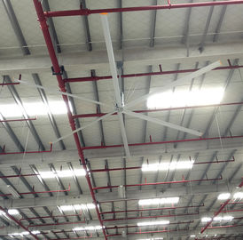 Büyük Uzaylar için 24 FT Fabrika Tavan Vantilatörleri 1.5kw Yüksek Hız Tavan Hayranları