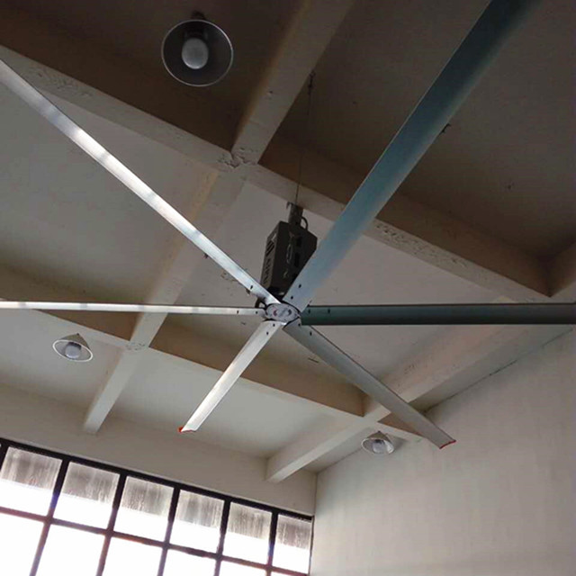 Değişken Frekans Büyük Hava Tavan Fanı, Hava Soğutmalı Modern Endüstriyel Tavan Fanı